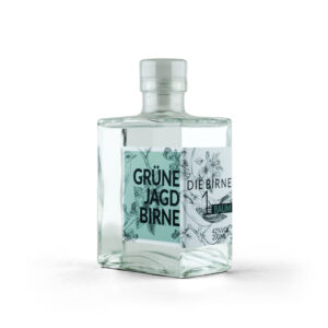 Edelbrand grüne Jagdbirne alte Streuobstsorte ein Baum