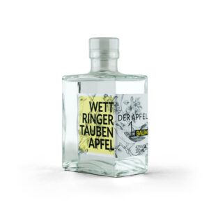 Edelbrand Wettringer Taubenapfel alte Streuobstsorte ein Baum